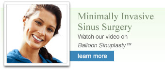 minimally invasive sinus surgery